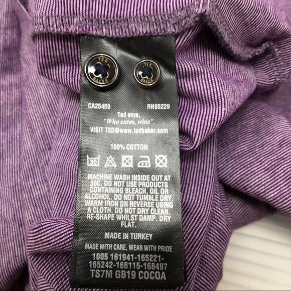 Ted Baker London Short Sleeve Polo Shirt C6 - Picture 4 of 4